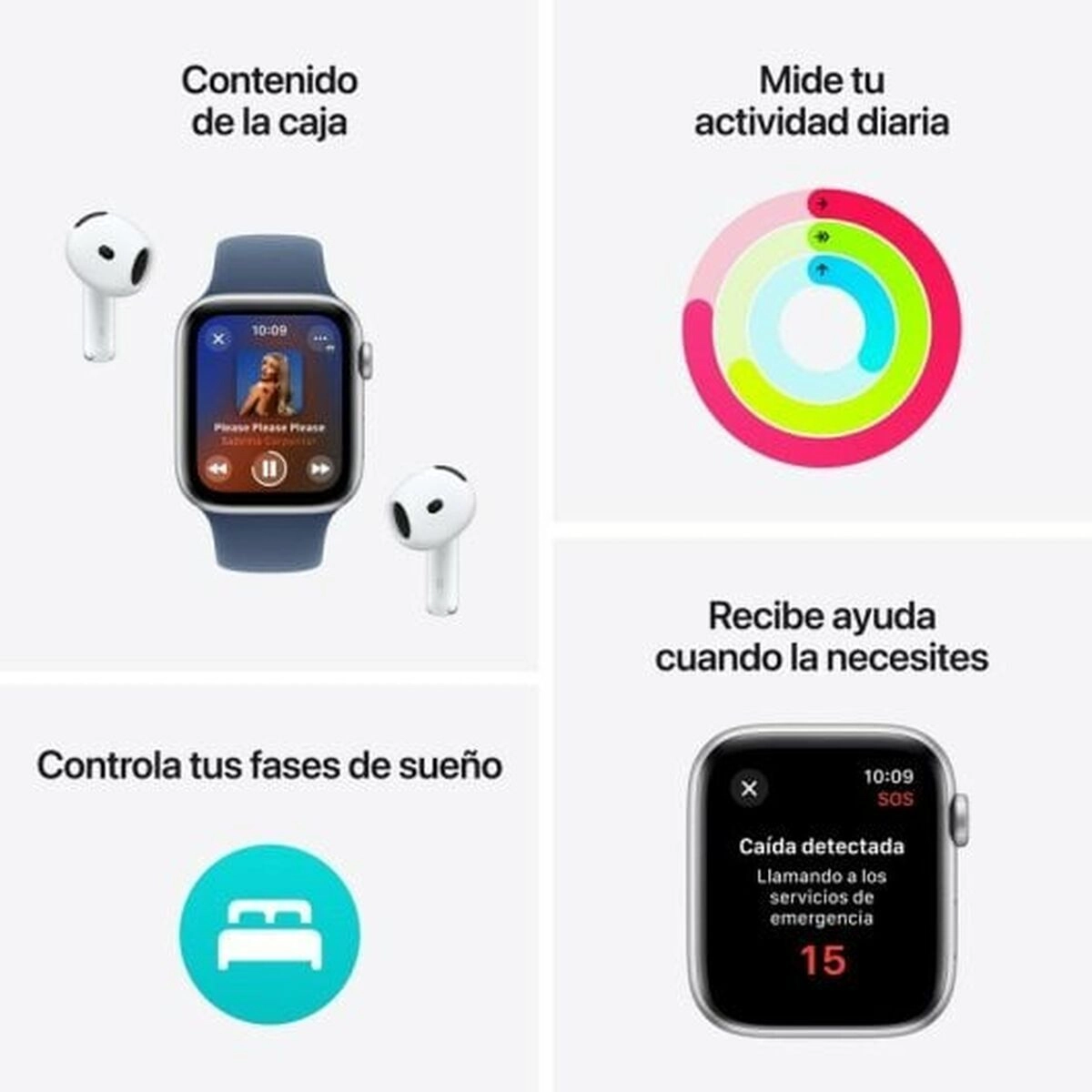 Smartwatch Apple SE GPS + Cellular 40mm Black 40 mm