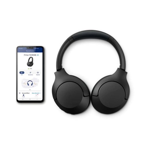 Philips TAH8506BK/00 headphones/headset Wireless Head-band Calls/Music USB Type-C Bluetooth Black