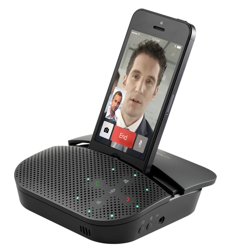 Logitech P710e speakerphone Mobile phone USB/Bluetooth Black