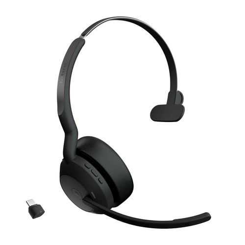 Jabra 25599-899-899 headphones/headset Wireless Head-band Office/Call center Bluetooth Black