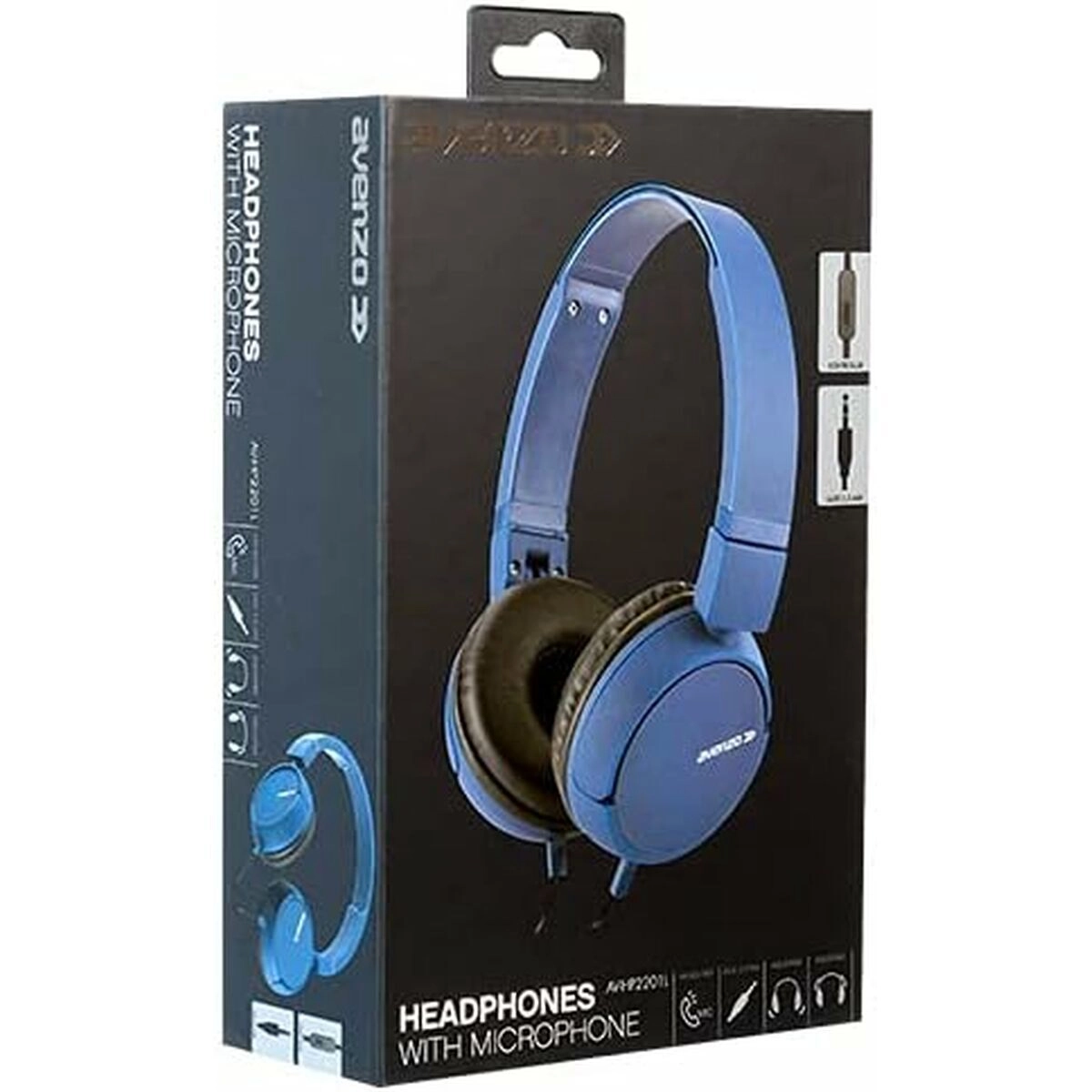 Headphones Avenzo AV-HP2201L Blue