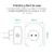 Smart Plug KSIX Smart Energy Slim WIFI 250V White